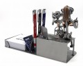 FIGURKA Z METALU- BIURO  2 OSOBY ORGANIZER - zdjęcie 4