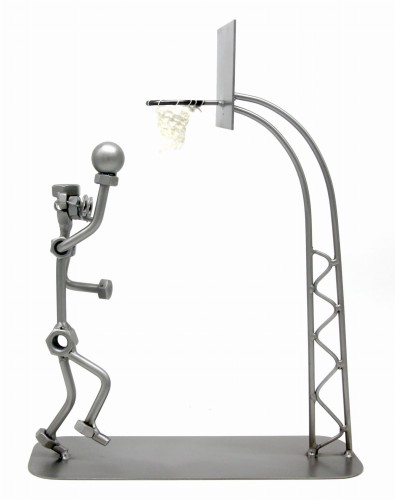 KOSZYKÓWKA -KOSZYKARZ - FIGURKA Z METALU