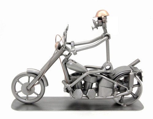 FIGURKA Z METALU - MOTOR CHOPPER BIG