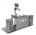 FIGURKA Z METALU - DJ - zdjęcie 3